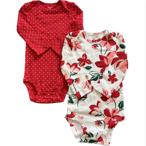 Carter’s 18Month Long Sleeve Onesies - Picture 1 of 10